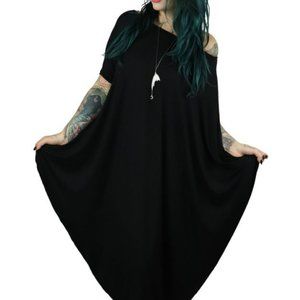 FOXBLOOD Raven Kaftan Maxi Dress